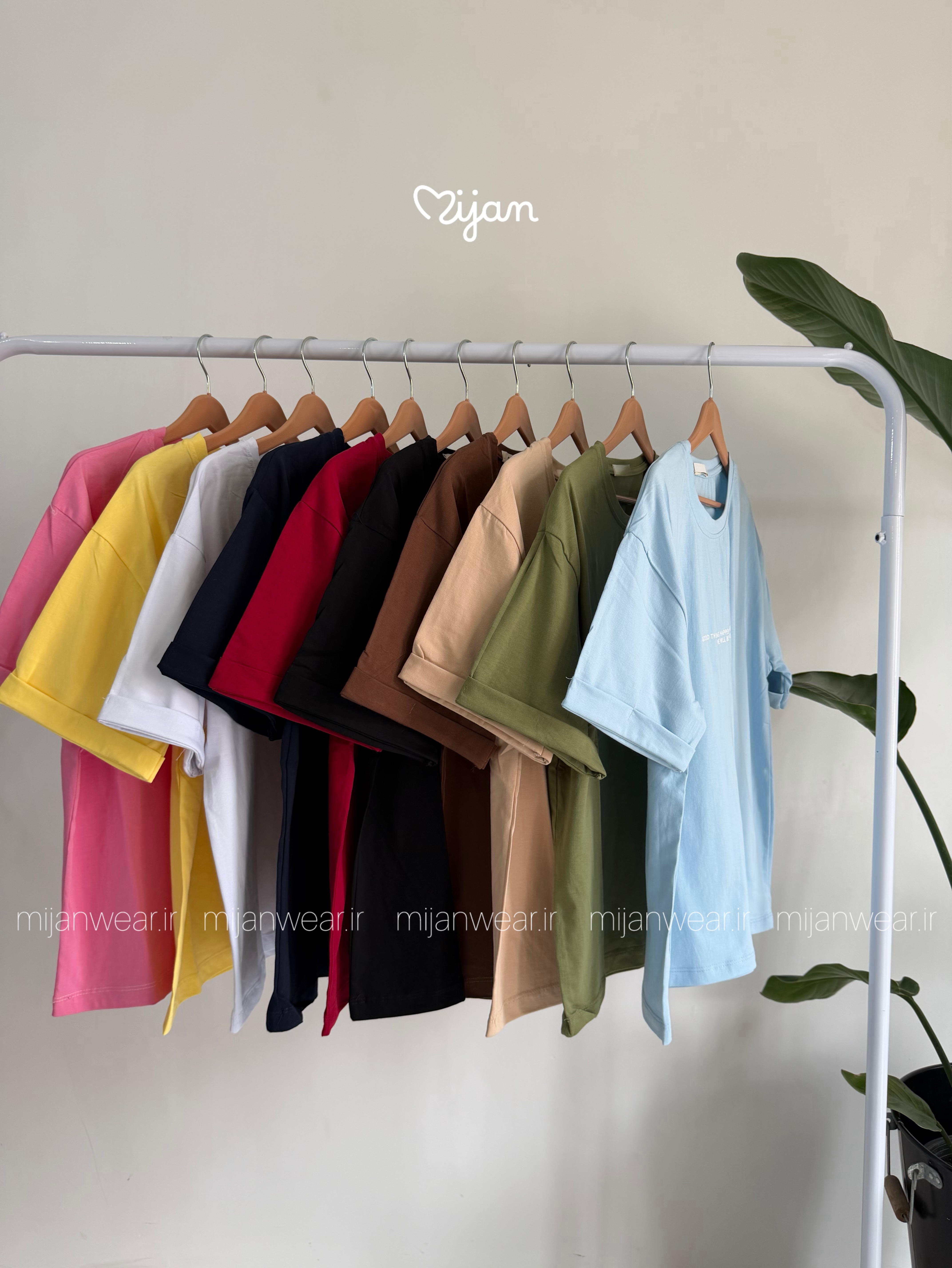 تیشرت زنانه پنبه قواره نرمال